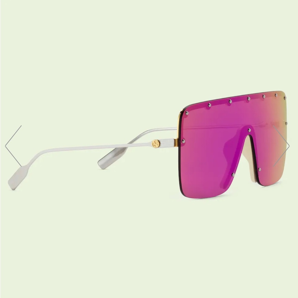 Gucci 99mm shield sunglasses - Picture 16 of 16